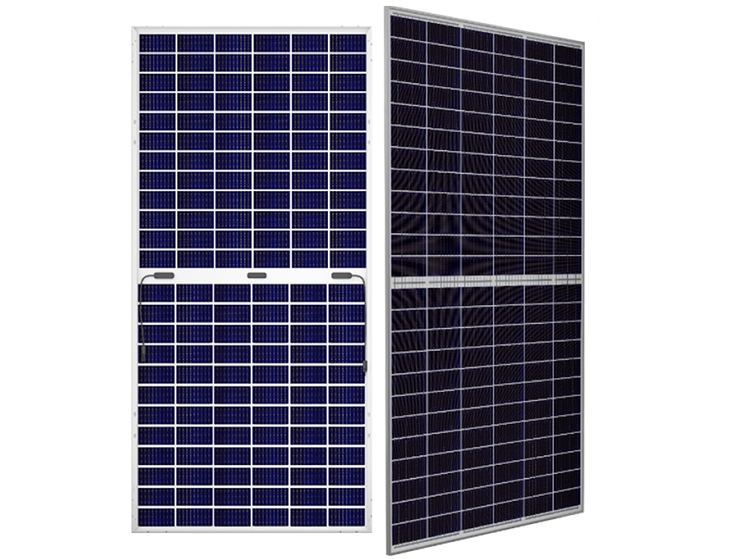 Tấm Pin Năng Lượng Mặt Trời JA Solar 715W 2 Mặt Kính